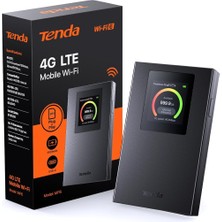 Tenda Mf6 LCD Ekranlı Mobil Wlan Yönlendirici, Wi-Fi 6 Taşınabilir Hotspot, 2100 Mah Pil, Usb-C Bağl