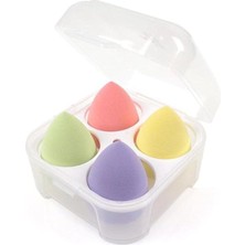 4'lü Kutulu Makyaj Süngeri Seti