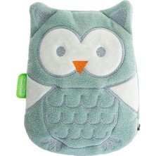 Kiraz Çekirdekli Baykuş Kadife Gaz Yastığı/yeşil