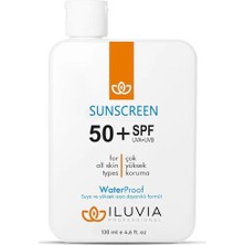 Iluvia Leke Karşıtı Cilt Tonu Eşitleyici Yüksek Korumalı Yüz ve Vücut Güneş Kremi 50 Spf 130 ml (4.6