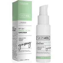SKIN401 Spf 50+ Mineral Filter Sunscreen Mineral Filtre Güneş Kremi 50 ml