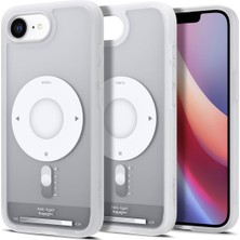 iPhone 16E ile Uyumlu Ince Magsafe Kılıf Ultra Hybrid Sararma Karşıtı Duraclear Hava Kanalı Teknoloj