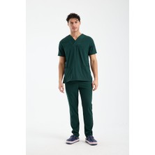 Scrubs Erkek Doktor Üniforması – Likralı Medikal Forma – Carex