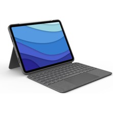 Combo Touch Klavyeli iPad Kılıfı, Ayrılabilir, Trackpad ve Smart Connector Özellikli, Arka Aydınlatm