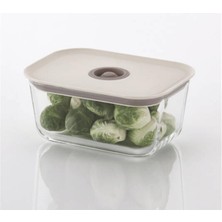 Fika Clik Bej Dikdörtgen Saklama Kabı 800 ml