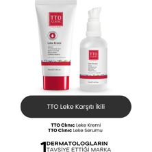 Tto Clınıc Leke Kremi 75ml + Leke Serumu 50ml Hediye