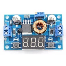 XL4015 Dijital Ekranlı Dc-Dc Ayarlanabilir Gerilim Düşürücü - Voltmetre