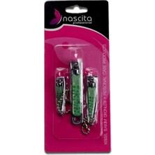 Desenli El Tırnak Makası Seti (3'lü)