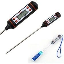 Lirazon Gıda Termometresi Dijital Sıcaklık Derece Kutulu Et Süt Mama Yemek Isı Ölçer