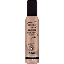 Hobby S ve P Keratin Saç Köpüğü 150ML