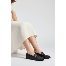 İskarpin Femi 727 Kadın Deri Delikli Babet