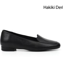 Gönderi(r) Kadın Siyah  GDZA134M0491 Hakiki Deri Babet