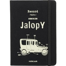 Notelook Scrikss Tekstil Kapak Çizgili Defter A6 Beyaz