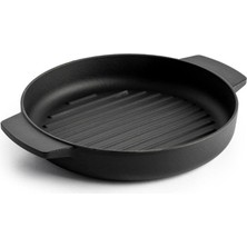 Çift Kulplu Izgara Tava 26 cm Black
