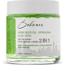 Vegan Anti Blemish-Leke Karşıtı Durulanmayan Maske Etkili Serum 100 ml