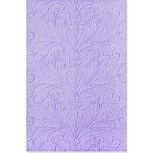 3-D Dokulu Impressions Embossing Folder Gençlik Stili, 665293, Multicolor, One Size