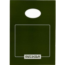 A4 Çizgisiz Klasik Bloknot, 50 Yaprak, Not Defteri, Karton Kapak, Yeşil