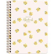 Keskin 16 * 23 Spiralli Akademik Ajanda - Amber