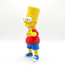 Yapı 3D Renkli Sevimli Çizgi Stil Dekoratif Figür | 3D Baskı Koleksiyon Heykeli | Masaüstü Süs Eşyası – Sarı Kafalı Eğlenceli Model