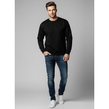 Unique Core Basic Kışlık Içi Polarlı Sweatshirt