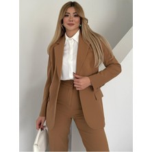 Vuntal Kadın Blazer Klasik Ikili Takım