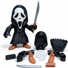 Ghostface Dekoratif Figür Seti | Korku Temalı Karakter Biblo | Masa & Ofis Süsü