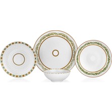 Schafer Lanis Yemek Takımı 24 PARÇA-YEŞIL01