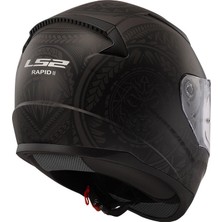 Ls2 Rapıd 2 Takaroa Mat Siyah Kask
