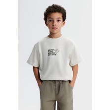Nk Erkek Çocuk Nepal Tshirt 4-8 Yaş Bej