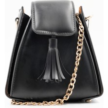 Aron Atelier Pyramid Zincir Askılı Halkalı Kadın El Çantası ve Çapraz Çanta