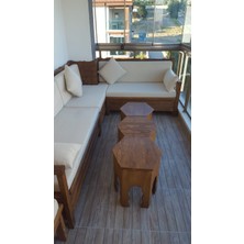 Geleneksel Ahşap Sedir Takımı Model 63