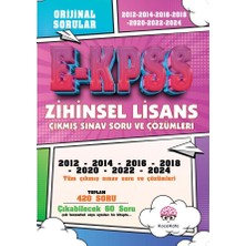 Kocakafa Yayınları Zihinsel Lisans (Tekli) 2012-2024 Çıkmış Tüm Sınav Soruları ve Ayrıntılı Çözümler Kitabı