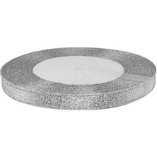 - Simli Gümüş Kurdele 1 cm 10 Metre