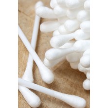 Gampus Kulak Çöpü Pamuklu Kulak Temizleme Çubuğu 200 Adet Kulak Temizleme Pamuk Çubuklar