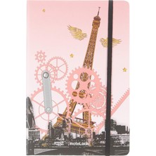 Notelook Paris Çizgili Defter A5
