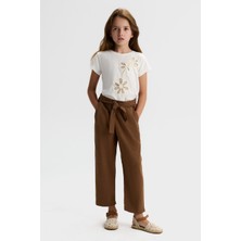 Nk Kız Çocuk Vuela Pantolon 8-14 Yaş Kahverengi