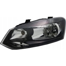 Tyc Volkswagen Polo Ön Far Elektrikli Motorlu Tek Reflektörlü Sol 2009-  (Oem No:  6R1941015E)