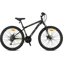 Geroni Magnum - 24" - Mtb - 13' - 21 Vites - M.disc - Mat Siyah-Gri/yeşil