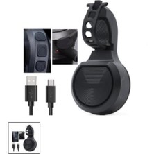 Bike Sky Brıvıga - Şarjlı Bisiklet Kornası (4 Ses, Ayarlanabilir Ses, Alarm Fonksiyonu, Ipx6 Su Geçirmez