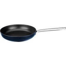 Storemax Titanium 20CM Tava, Çelik Sap Metalik Mavi