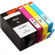Hp 920XL 4lü Set Muadil Kartuş - CD972A / CD973A / CD974A / CD975A Hp Officejet 6500 Wı-Fı Uyumlu