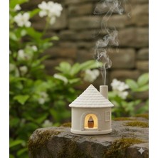 El Yapımı Taş Tozu Geri Akış Ev Tütsülük Dekoratif Şelale Benzersiz Tasarım