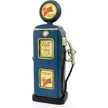 Katre46 Dekoratif Metal Yakıt Pompası Biblo Kumbara Hediyelik