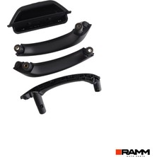 Ramm Bmw X3 F25 2010-2017 Kapı Kolu Kaplaması Seti - Değiştirilebilir - Siyah