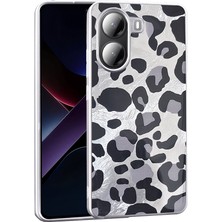 Gaappy Qep Poco X7 Pro Gri Leopar Kılıf