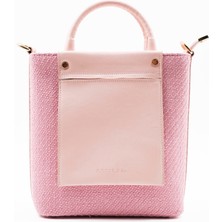 Aron Atelier Valentina Ekose Detay Kadın El Çantası ve Omuz Çantası