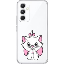 Manitoba Samsung Galaxy M14 Uyumlu Baskılı Yumuşak Silikon Şeffaf Telefon Kılıfı