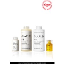 OLAPLEX Good Repair & Get Your Shine On Set - Bağ Güçlendirici, Onarıcı ve Parlaklık Artırıcı Saç Bakım Seti