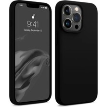 Bix iPhone 15 Pro Silikon Kılıf Magsafe Uyumlu Güçlü Koruma Darbe Emici Siyah