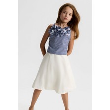 Nk Kız Çocuk Mare Crop 8-14 Yaş Lacivert